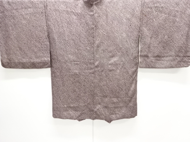 JAPANESE ANTIQUE HAORI / TAISHO ROMAN STYLE / ALL SHIBORI